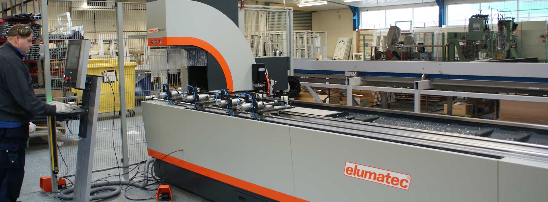 Elumatec aluminium machine